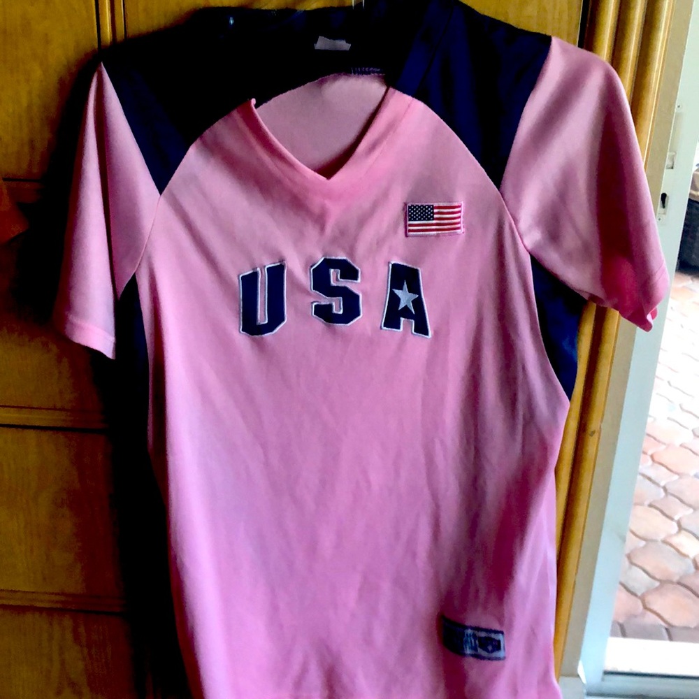 USA  jersey with USA flag